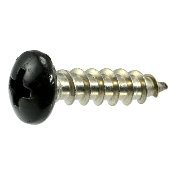Midwest Fastener Sheet Metal Screw, #10 x 3/4 in, Painted 18-8 Stainless Steel Pan Head Phillips Drive, 100 PK 09102 - main